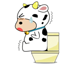 Little Ox Moo-in sticker #1871761