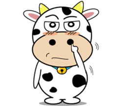Little Ox Moo-in sticker #1871763