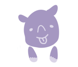 the rhino sticker #1871959