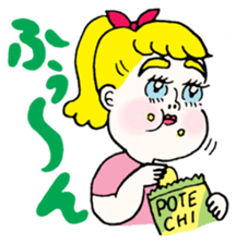 Lovely Moccyarina sticker #1872056