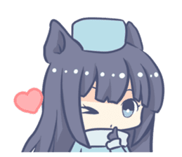 Nekomimi Survivor! sticker #1872090