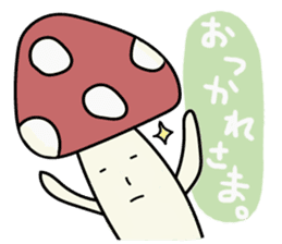 Cute and weidos mushroom sticker #1872611