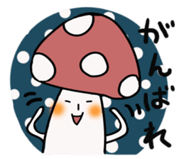 Cute and weidos mushroom sticker #1872616