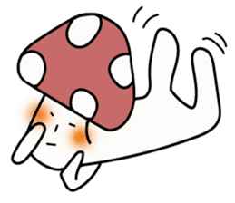 Cute and weidos mushroom sticker #1872627