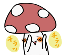 Cute and weidos mushroom sticker #1872634