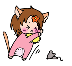 "Haru-chan" Cat version sticker #1872846