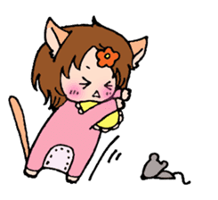 "Haru-chan" Cat version sticker #1872846