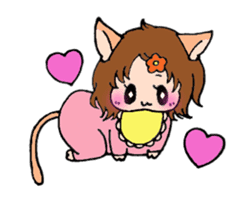 "Haru-chan" Cat version sticker #1872847