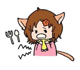 "Haru-chan" Cat version sticker #1872849