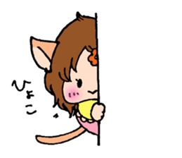 "Haru-chan" Cat version sticker #1872851