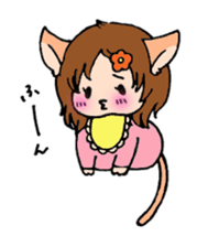 "Haru-chan" Cat version sticker #1872857