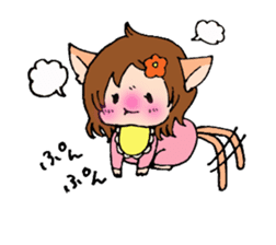 "Haru-chan" Cat version sticker #1872859