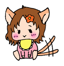 "Haru-chan" Cat version sticker #1872866
