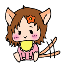 "Haru-chan" Cat version sticker #1872866