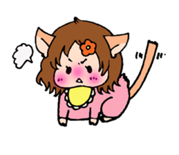 "Haru-chan" Cat version sticker #1872867