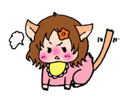 "Haru-chan" Cat version sticker #1872867
