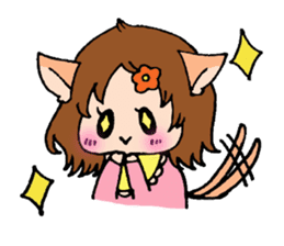 "Haru-chan" Cat version sticker #1872868