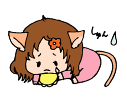 "Haru-chan" Cat version sticker #1872869