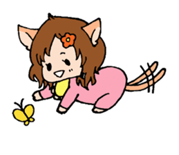 "Haru-chan" Cat version sticker #1872870
