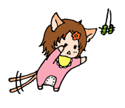 "Haru-chan" Cat version sticker #1872876