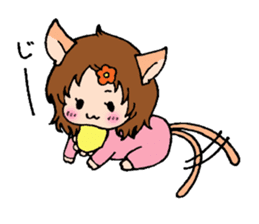 "Haru-chan" Cat version sticker #1872880