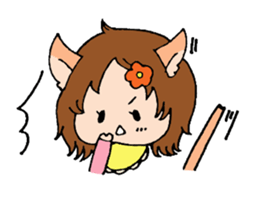 "Haru-chan" Cat version sticker #1872881