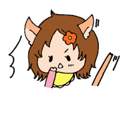 "Haru-chan" Cat version sticker #1872881