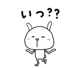 Rabbit to tell just Sticker season2 sticker #1873251