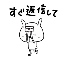 Rabbit to tell just Sticker season2 sticker #1873260