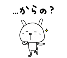Rabbit to tell just Sticker season2 sticker #1873269