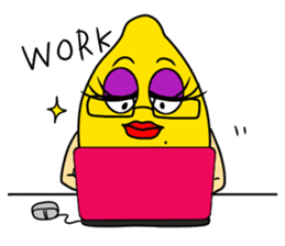 Mrs.Lemon sticker #1873601