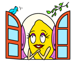 Mrs.Lemon sticker #1873608