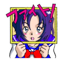 Girl over the monitor sticker #1874221