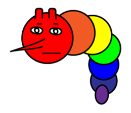 Rainbow Bug sticker #1874335