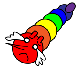 Rainbow Bug sticker #1874338