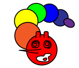 Rainbow Bug sticker #1874339