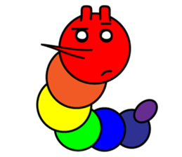 Rainbow Bug sticker #1874340