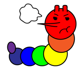 Rainbow Bug sticker #1874344