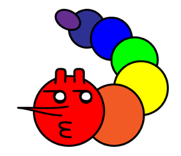 Rainbow Bug sticker #1874350