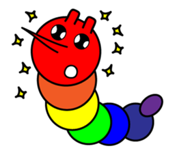 Rainbow Bug sticker #1874351