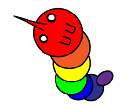 Rainbow Bug sticker #1874352