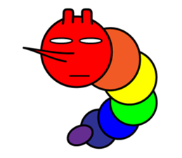 Rainbow Bug sticker #1874354