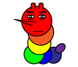 Rainbow Bug sticker #1874356