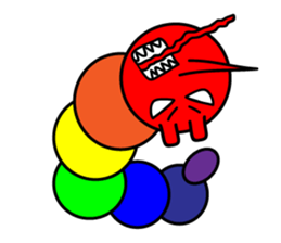 Rainbow Bug sticker #1874357