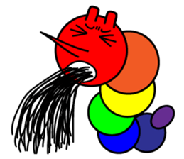 Rainbow Bug sticker #1874358