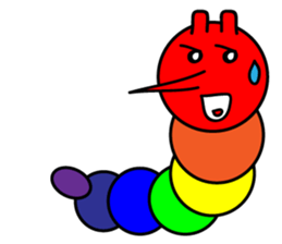 Rainbow Bug sticker #1874363