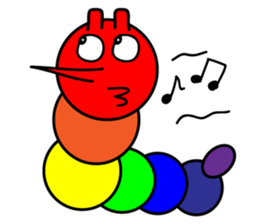 Rainbow Bug sticker #1874369