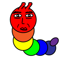 Rainbow Bug sticker #1874372