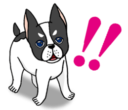 "Mametaro" of the puppy (English ver.) sticker #1874495