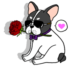 "Mametaro" of the puppy (English ver.) sticker #1874496